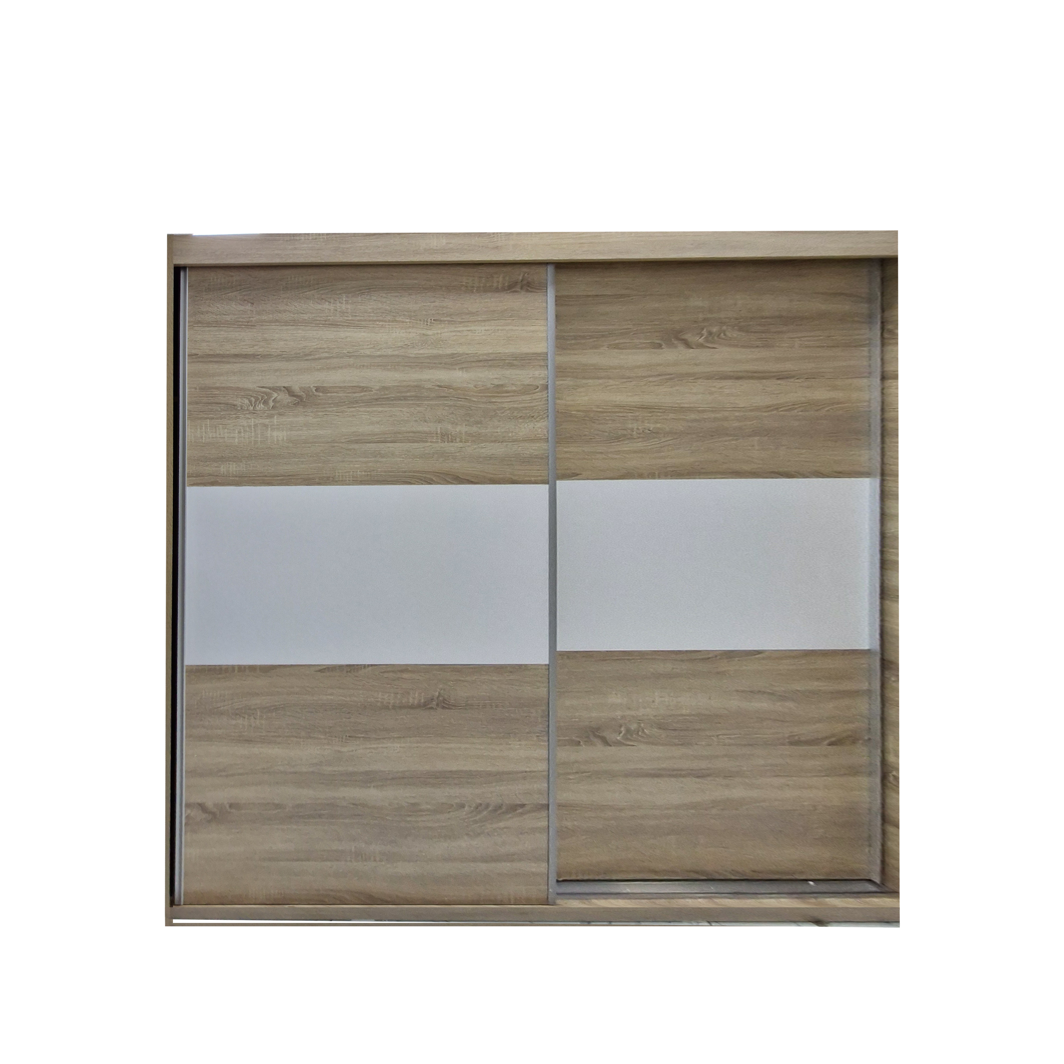 KLIZNI ORMAR 1800 artisan bijeli 180x56x201,6 cm (A566+D129)