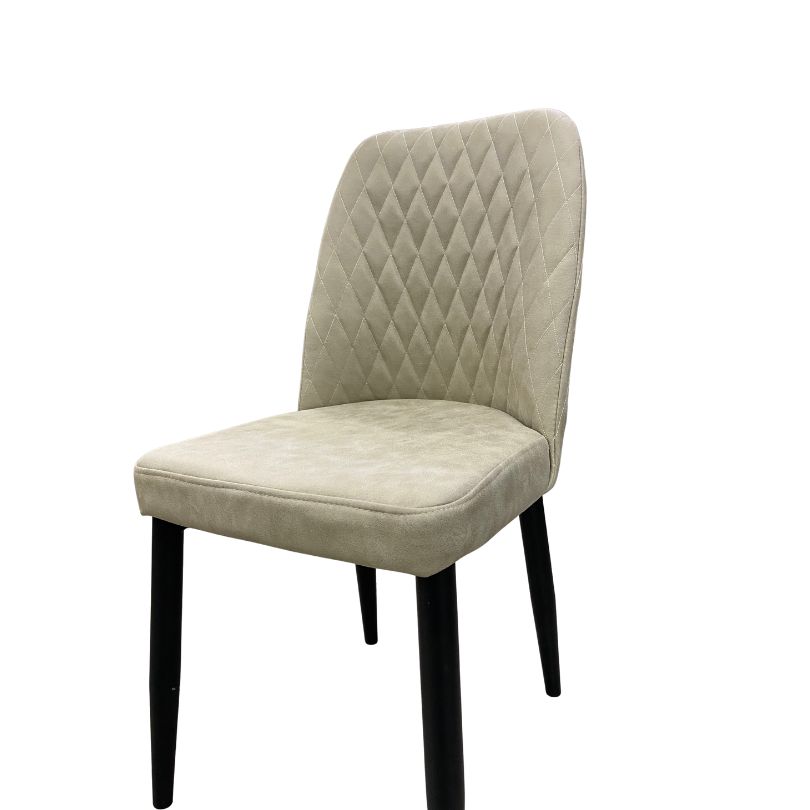 CASA Trpezarijska stolica casa 02/crni nogari bež