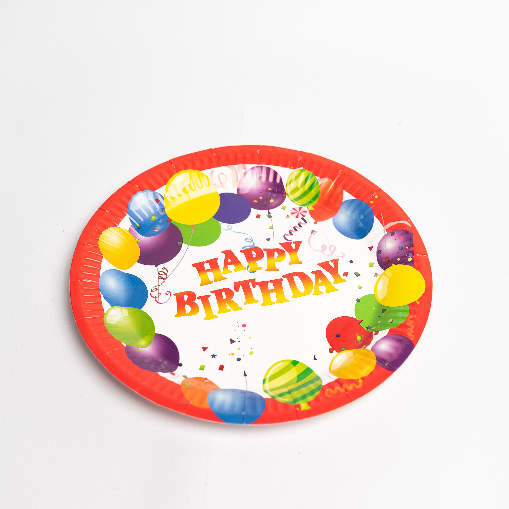 62-5070 Papirni tanjir-happy b. 9 inc mix boja