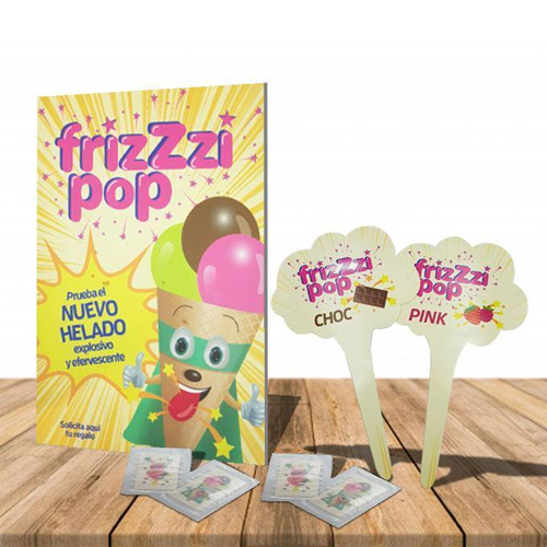 KIT JOYCREAM FRIZZI POP-INGLESE - promo paket 2X5kg Joycream Pink i Choc+Display+2 markera ukusa+50 privremenih tetovaža