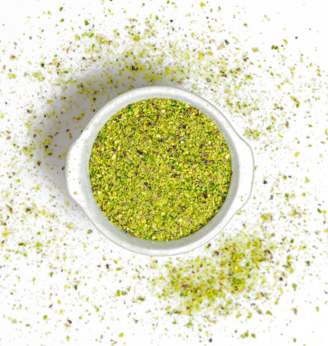PISTACCHIO TRITATO SCUSCIATO 0-2mm POLVERE (IRCA) 1KG - oljusteni pistaci (prah) granulacija 0-2mm
