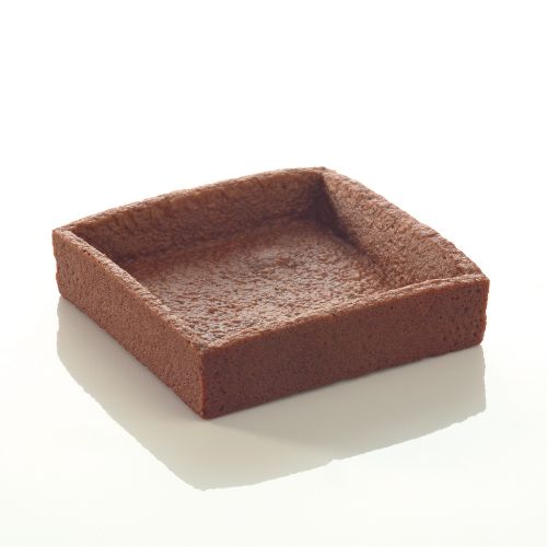 PIDY TRENDY SQUARE CHOCO BUTTER ø 7×1.8cm 36kom - kakao tart kvadrat