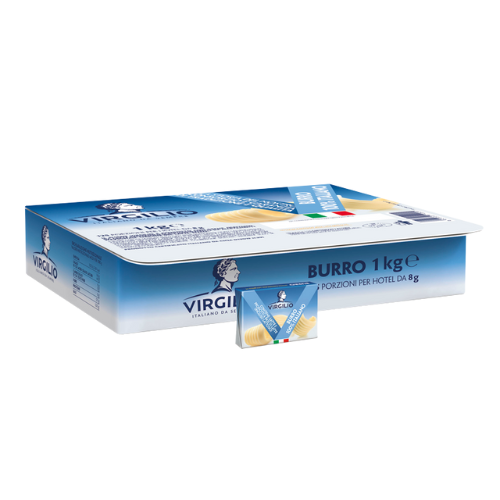 VIRGILIO FROZEN BUTTER 8g x 125kom - zamrznuti neslani maslac 82% m.m.