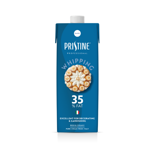 PRISTINE Professional WHIPPING DAIRY 35mm 1L – mliječna slatka pavlaka sa 35% mm