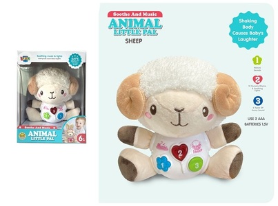 OVCA PLISANA SA MUZIKOM I SVIJETLIMA LUNA 000622671