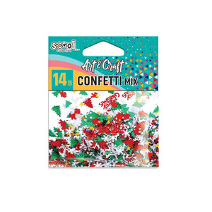 KRAFT UKRASNE KONFETE BOZICNI MIX 14gr SC2597