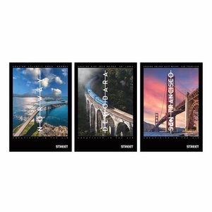SVESKA A4 MP CISTA 50L BRIDGES 65763