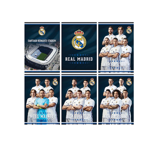 SVESKA A5 MP KARO 54L 80g REAL MADRID 62634