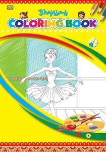 BOJANKA A4 COLORING BOOK 8L ZANIMANJA 4269