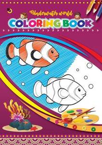 BOJANKA A4 COLORING BOOK 8L UNDERWATER WORLD 70905