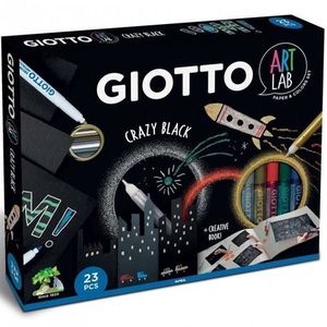 ALBUM GIOTTO ART LAB CRAZY BLACK 581600