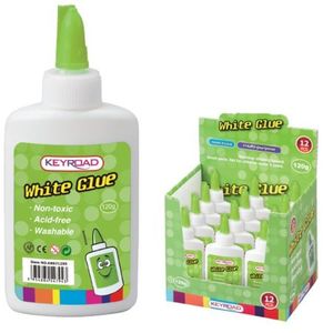 LJEPILO KEYROAD BIJELO 120g 12/1 KR971295