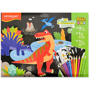 SET ZA CRTANJE KEYROAD NEON DINO KR973012