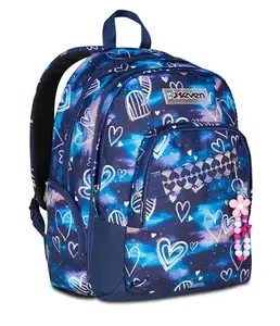 TORBA SKOLSKA SEVEN 2U1 GLOOMY HEART 200102531-550 BTS25