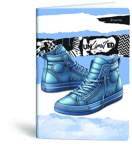 SVESKA A4 MP KARO 54L 80g PREMIUM SNEAKERS MAR-MAR 1211640224