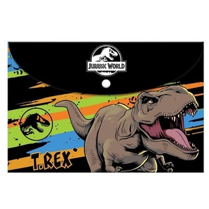 FASCIKLA PISMO A4 SA DUGMETOM MUST JURASSIC WORLD 000572009