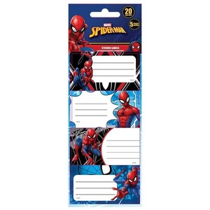 NALJEPNICE ZA SVESKE SPIDERMAN MUST 20PCS 000508239