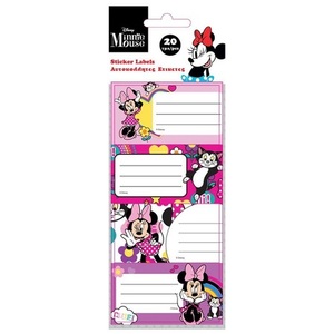 NALJEPNICE ZA SVESKE MUST MINNIE 20PCS 000564558