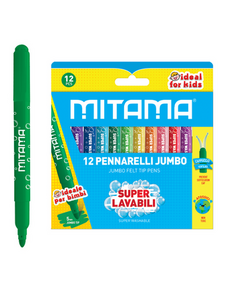 FLOMASTERI JUMBO MITAMA SUPERWASHABLE 3MM 1/12 61998