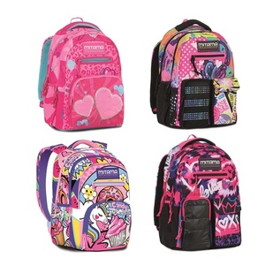 TORBA SKOLSKA ANATOMSKA MITAMA NEW PLUS MIX GIRL 4 DIZAJNA 64732