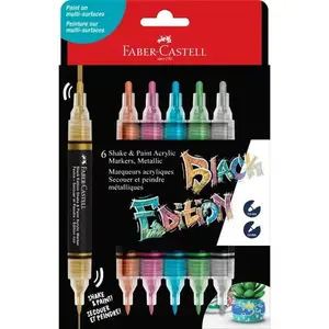 AKRILNI MARKERI FC 1/6 BLACK EDITION METALIC SHAKE&PAINT 285517