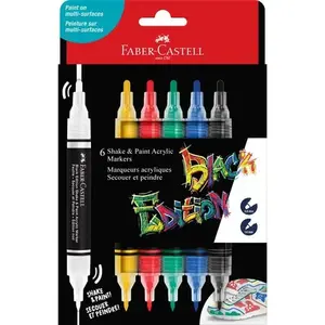 AKRILNI MARKERI FC 1/6 BLACK EDITION MIX SHAKE&PAINT 285507