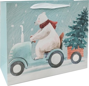 KESA UKRASNA DELUX HORIZONTALNA NOVOGODISNJA XMAS 77564