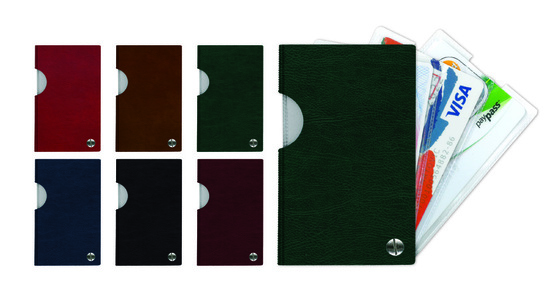 FUTROLA ZA KREDITNE KARTICE LEPEZA CRNA R1008Z.05