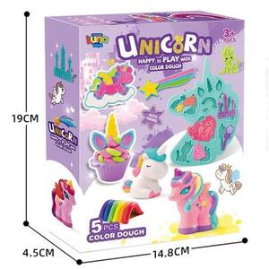 PLASTELIN LUNA JEDNOROG 5BOJA 000623273