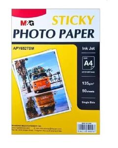 FOTO PAPIR A4 MG 135GR 50L STICKY APY6527SM