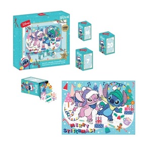 PUZZLE ADVENT KALENDAR LUNA STITCH 1000PCS 000564615