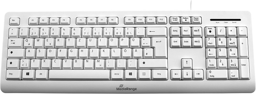 TASTATURA MEDIA RANGE ZICANA BIJELA QWERTZ MROS110
