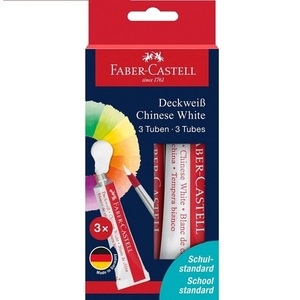 TEMPERA BIJELA FC GLITTER CHINESE WHITE 1/3 7ML 125093