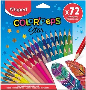 DRVENE BOJICE MAPED COLOR STAR 3RO 1/72 832072
