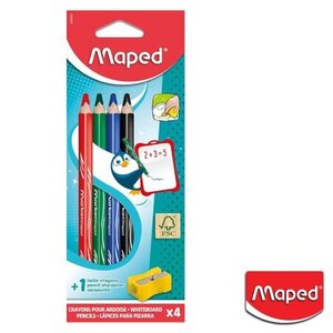 VOSTANJE BOJICE MAPED ZA BIJELU TABLU 1/4 + OSTRALJKA 833800