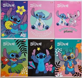 SVESKA A4 MP KARO 54L DISNEY STITCH 67680