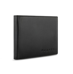 NOVCANIK BUGATTI SUPER SLIM HORIZONTAL WITH FLAP BLACK MAN 49190201 SS26