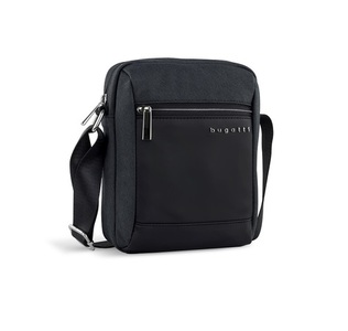 TORBA BUGATTI SERA SHOULDERBAG ANTHRACITE MAN 49630313 SS26