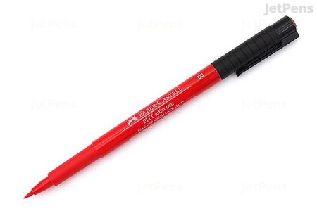 FLOMASTER FC PITT ARTIST PEN B PALE GERANIUM LAKE 10/1 167421