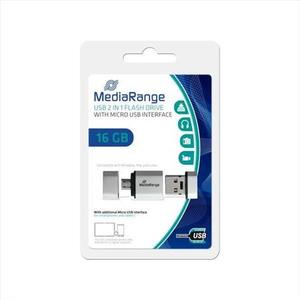 FLES MEMORIJA+USB ADAPTER 16 GB Media Range MR931