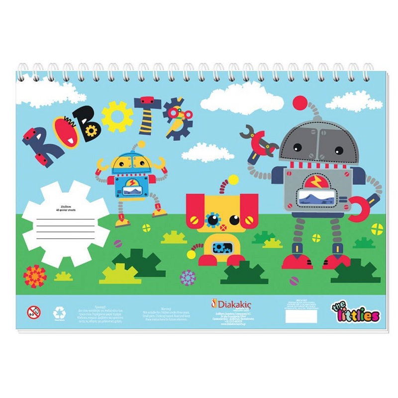 BLOK SA STIKERIMA 23X33 40L THE LITTLIES BOY 000646850