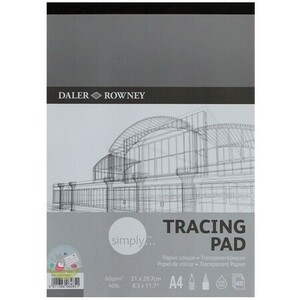 BLOK TRACING PAD A4 DALER ROWNEY 435936400