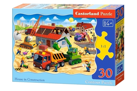 PUZZLE HOUSE IN CONSTRUCTION 30PCS B-03686
