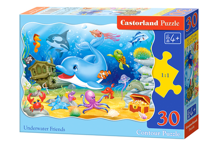 PUZZLE UNDERWATER FRIENDS 30PCS B-03501