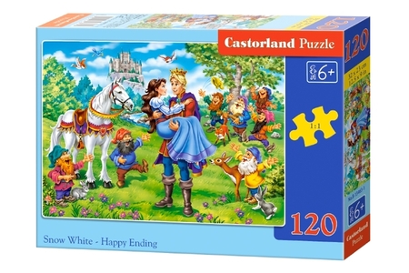 PUZLE SNOW WHITE - HAPPY ENDING 120PCS B-13463