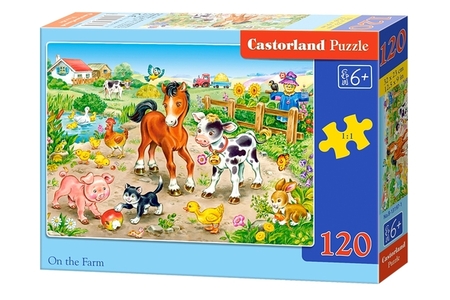 PUZLE ON THE FARM 120PCS B-13197