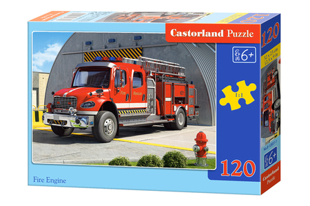 PUZZLE FIRE ENGINE 120PCS B-12831