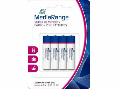 BATERIJA MEDIA RANGE R03-AAA1.5V 4/1 MRBAT141