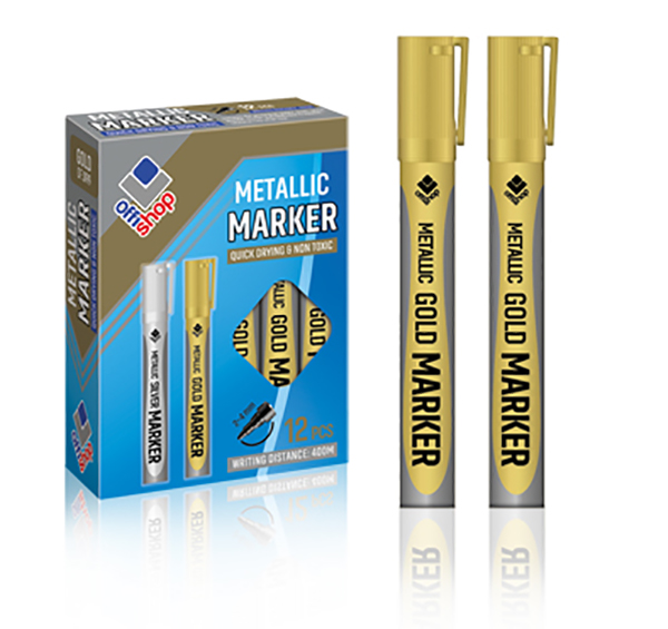 MARKER PERMANENT OFFISHOP GOLD 12/1 OF099