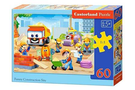 PUZZLE BIG CONSTRUCTION SITE 60PCS B-066223